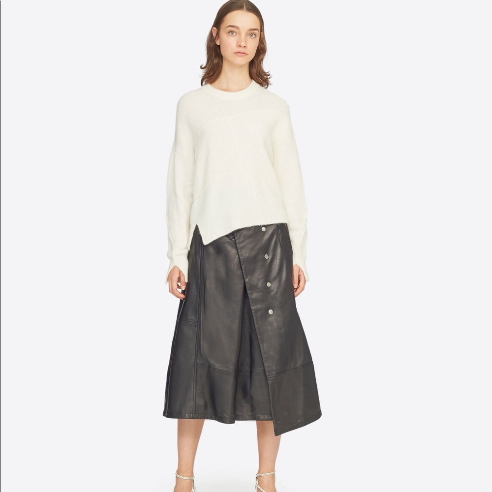 NWT 3.1 Phillip Lim Lofy Basketweave Pullover